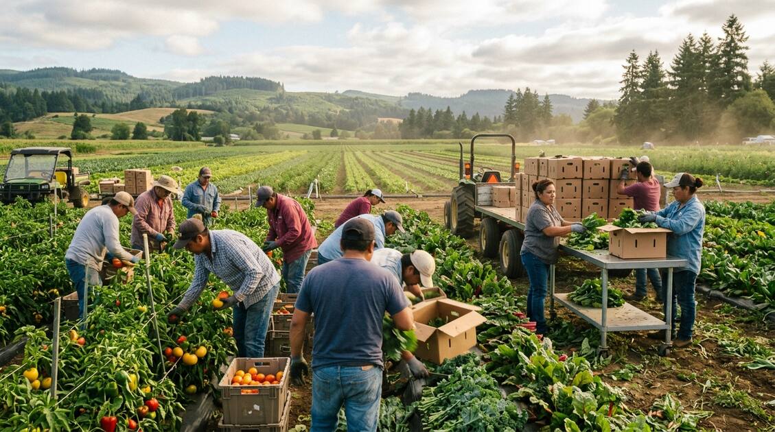 Agricultural workers Oregon — Giron Contract Service LLC