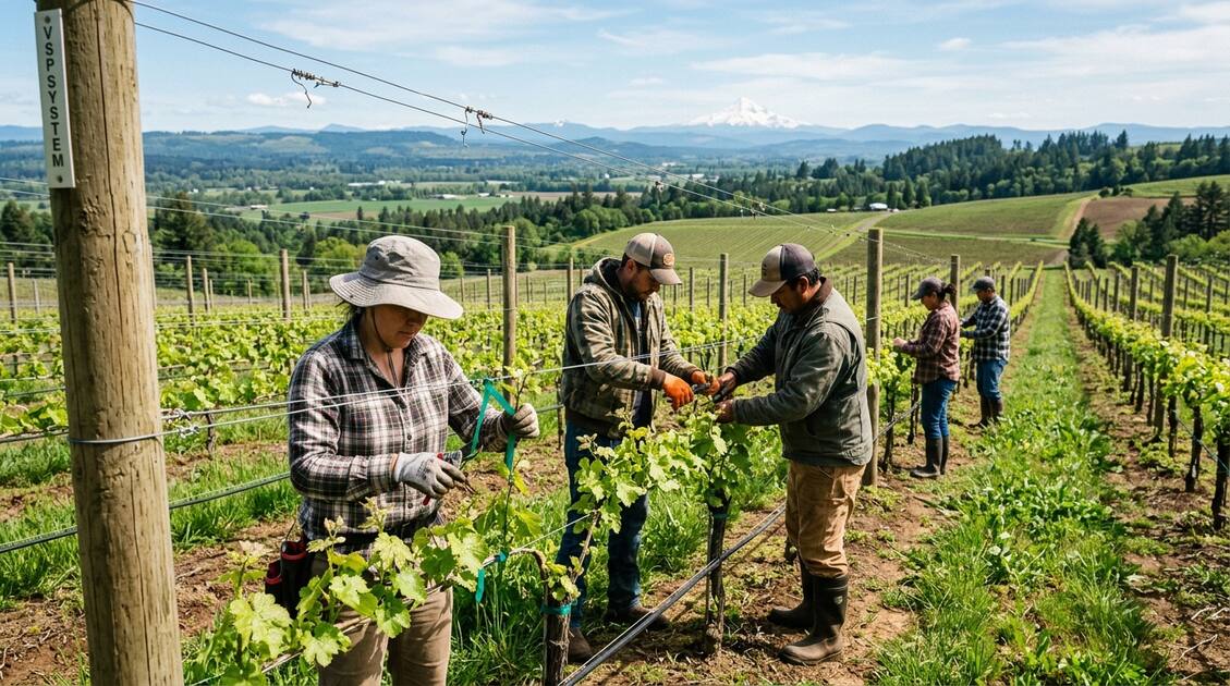 Harvest crew Marion County Oregon — Giron Contract Service